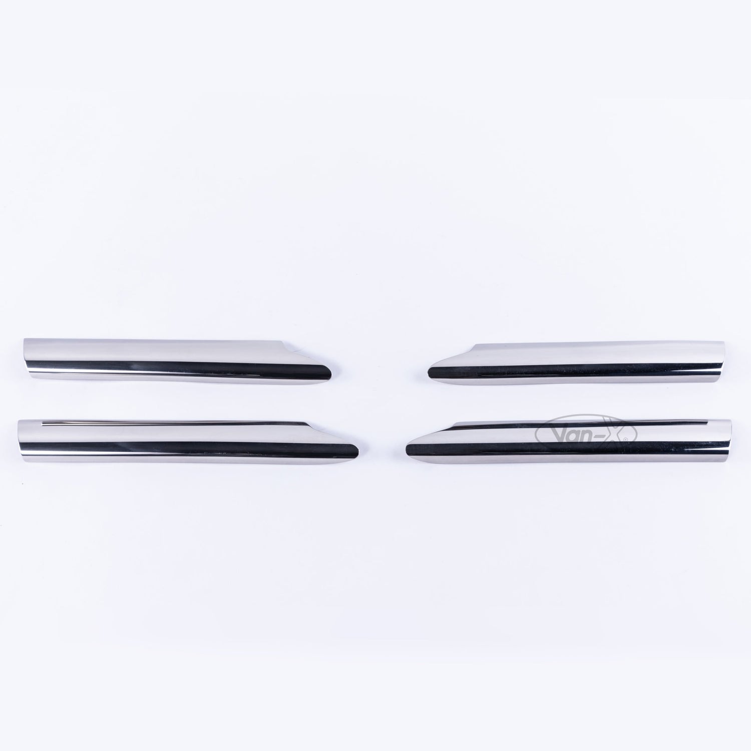 For Man Tgx Stainless Steel Front Fog Light Trims (WITH FOG LIGHTS)