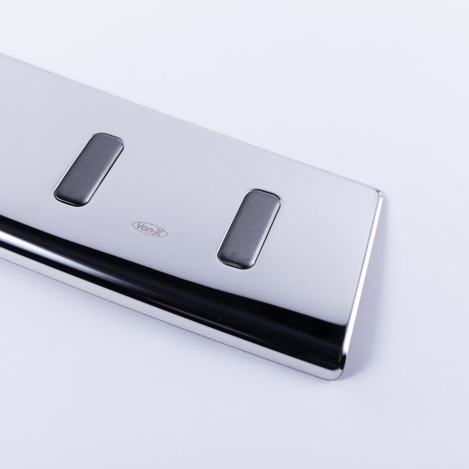 For VW T6 Transporter Multivan Rear Bumper Protector Tailgate Stainless Steel