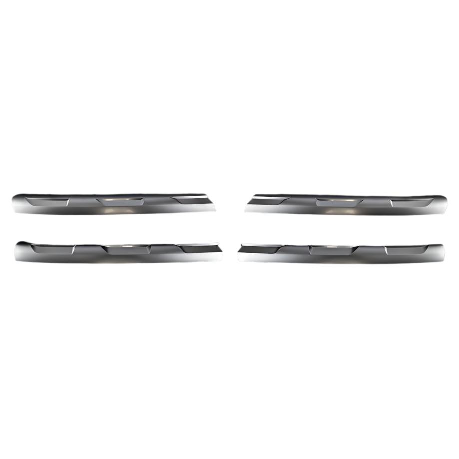 For VW Transporter T6 R-Line Front Grille Trims - Matte Chrome Painted and Ready to Fit