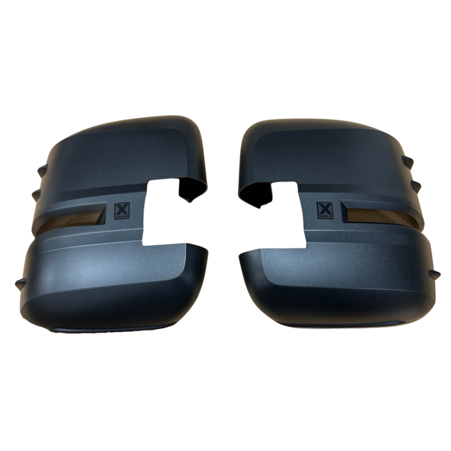 For VW Crafter New Shape Mirror Covers -  Set of 2 - Hammerite | Van-X