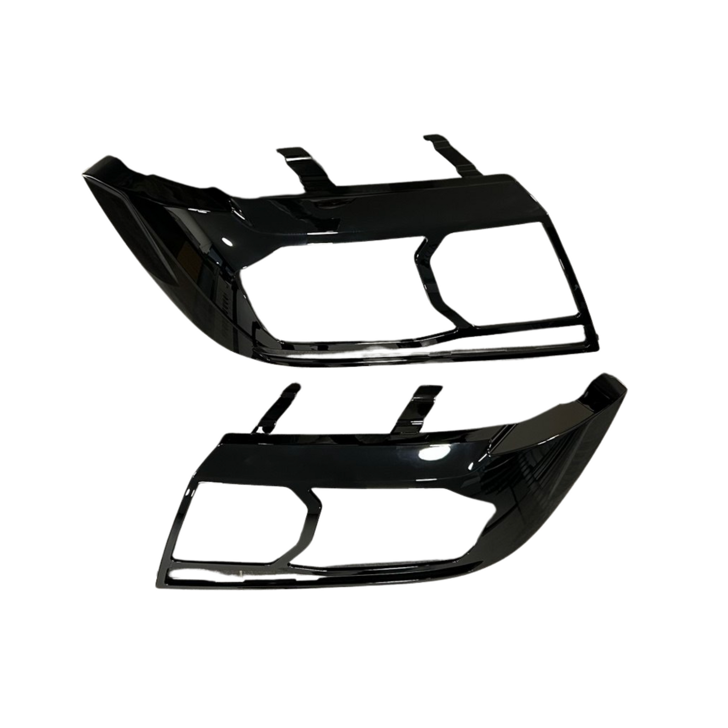For VW Crafter New Shape Headlight Guards – Gloss Black – Premium Protection | Van-X
