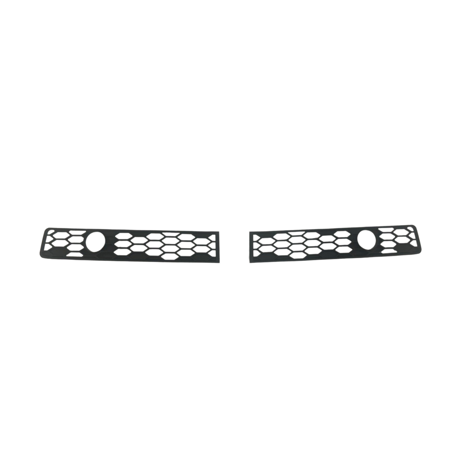 For Citroen Relay Bumper Honeycomb - Matte Black, Compatible with Bumper with Parking Sensors