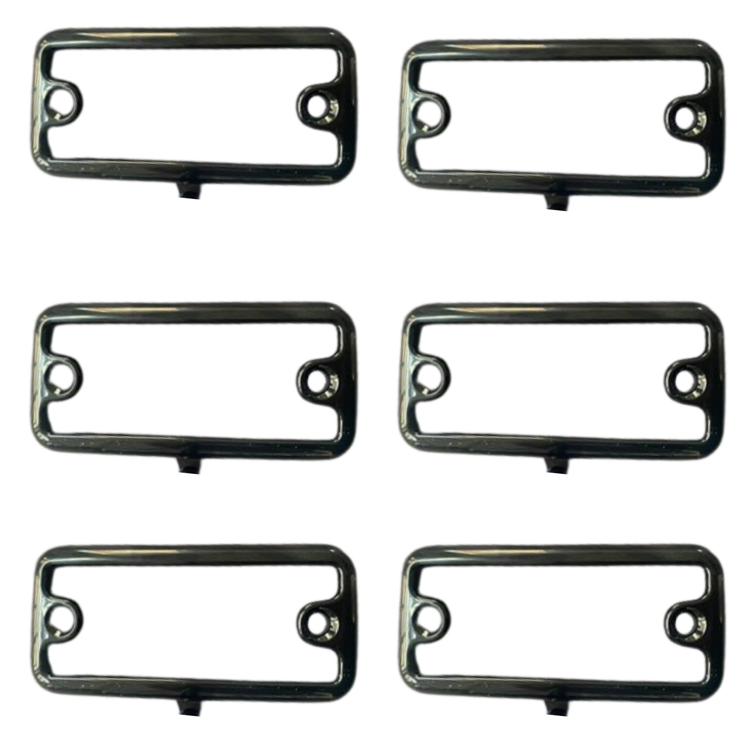 For Fiat Ducato Signal Mark Cover/Guard - Gloss Black | Van-X