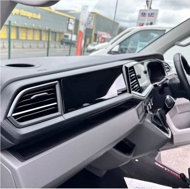 For Volkswagan Transporter T6.1 Comfort Glove box Interior Bundle Package - Gloss Black | Van-X