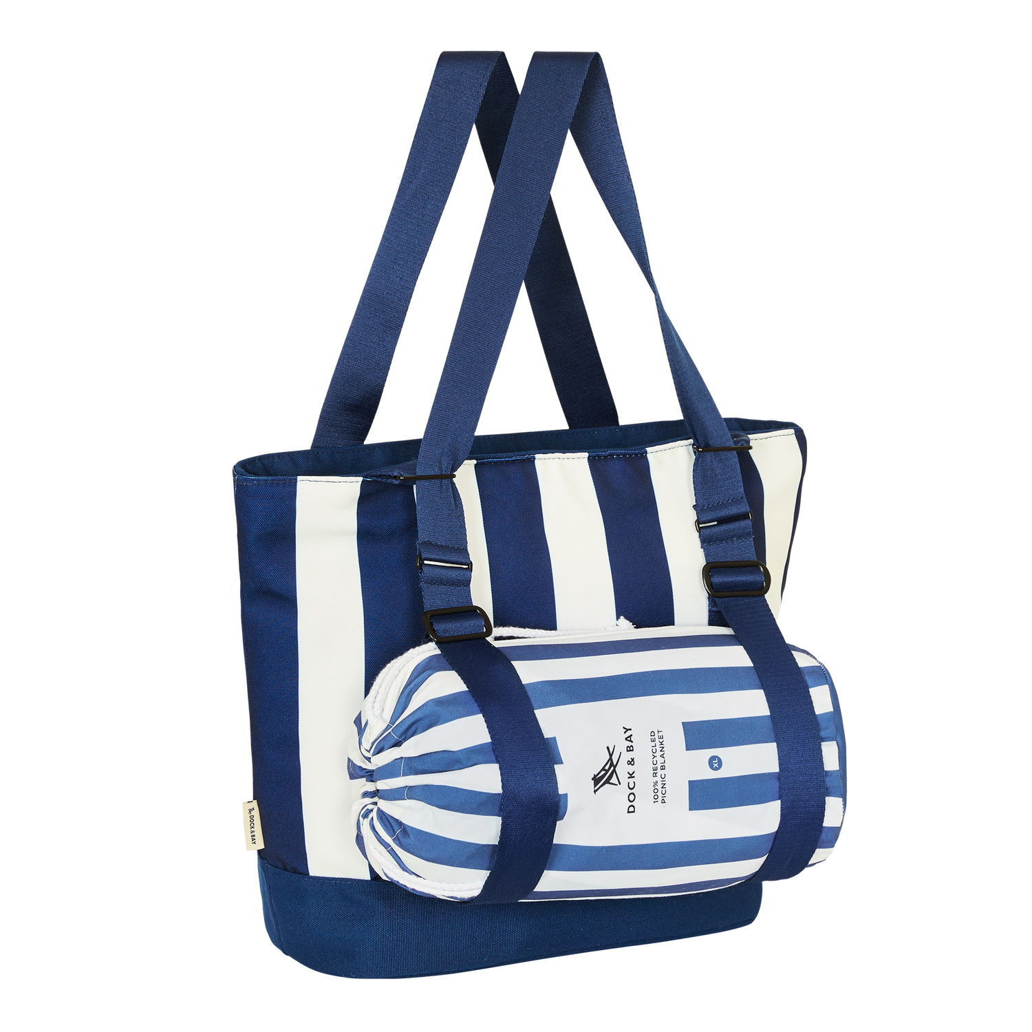 Dock & Bay Cooler Bag - Whitsunday Blue: One Size