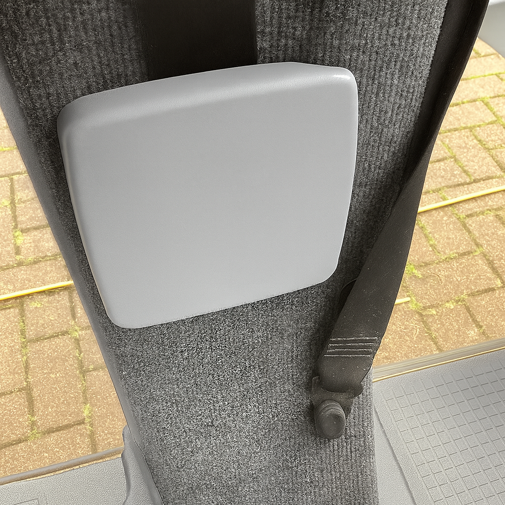 For VW T4 Grey Seat Belt Cap Covers – OEM Replacement Set of 2 | Van-X