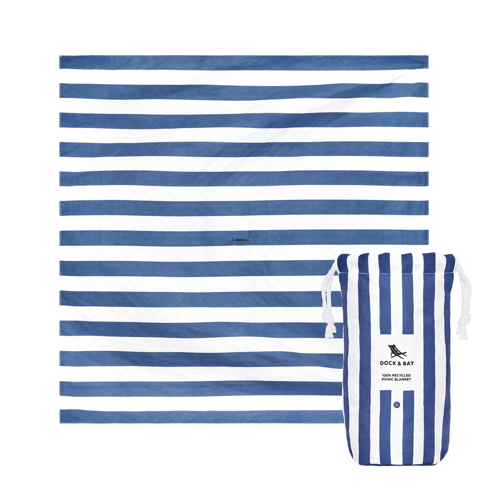 Whitsunday Blue Picnic Blanket