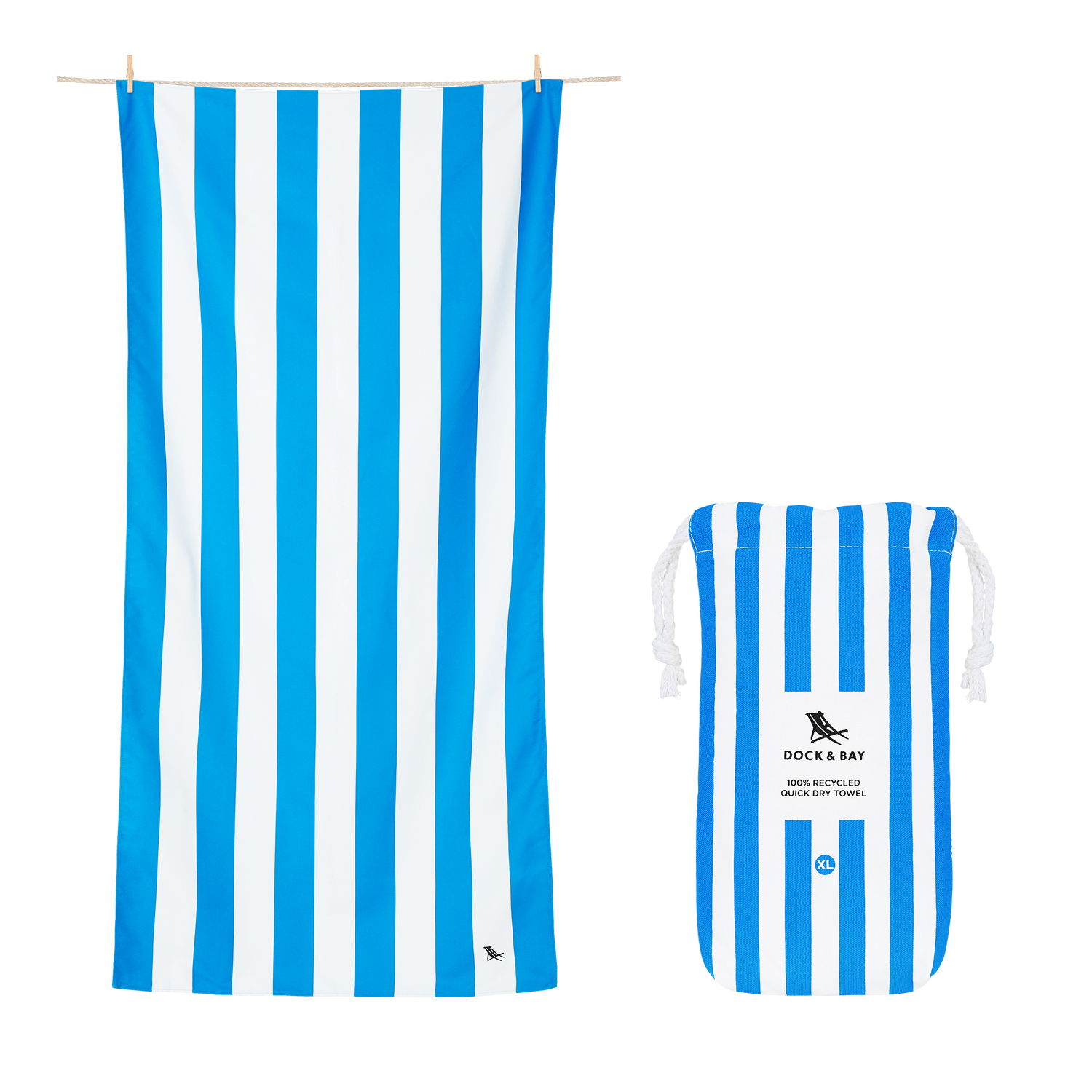 XL Bondi Blue Beach Towel