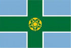 Derbyshire flag 3ft x 2ft