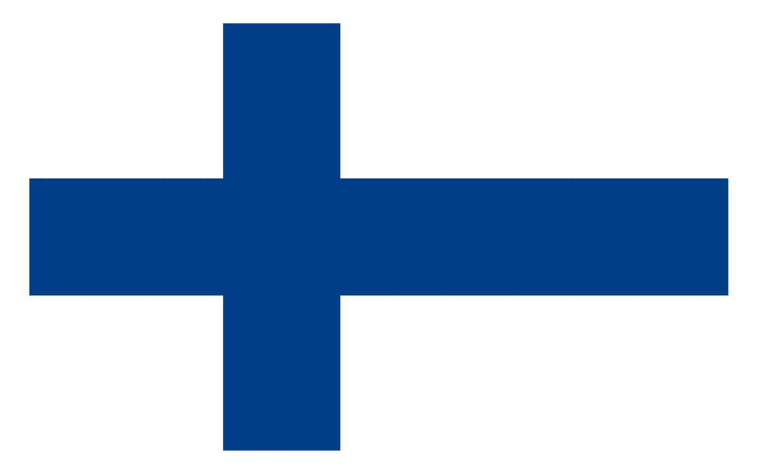 Finland flag 5ft x 3ft