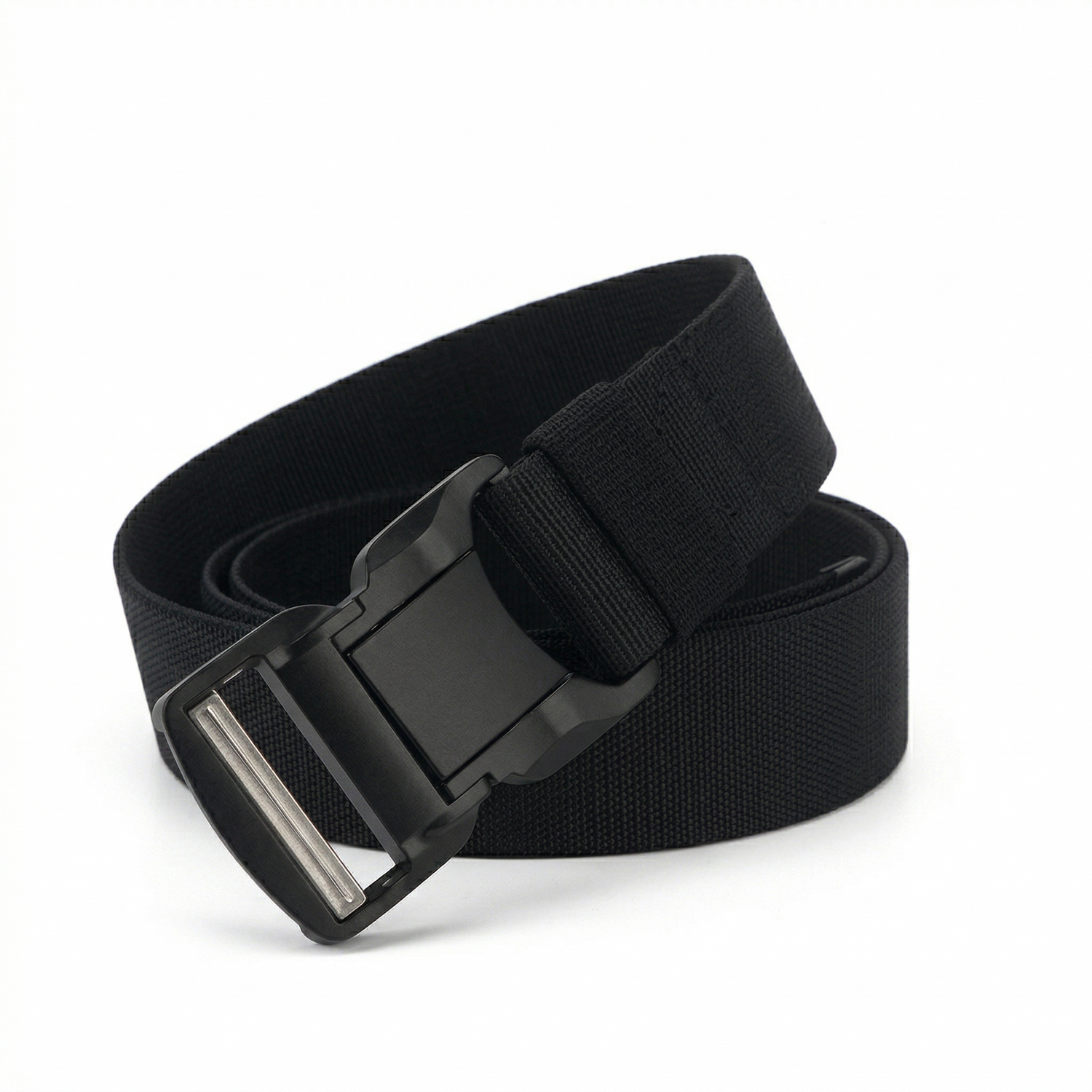 HikeWare™ Elastic Tactical Belt – Quick-Release Stretch Hiking Belt