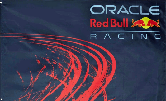 Red bull racing Oracle red bull official flag with two eyelets ...