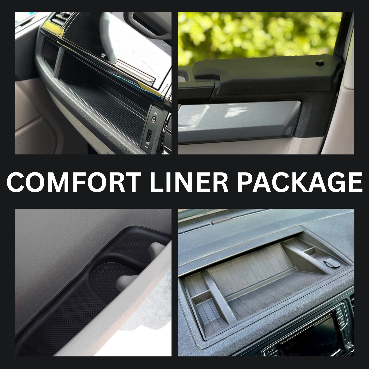 For VW T6 Transporter Interior Comfort Liner Package | Van-X