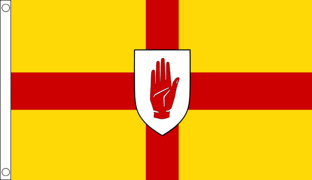 Ulster flag 5ft x 3ft with eyelets