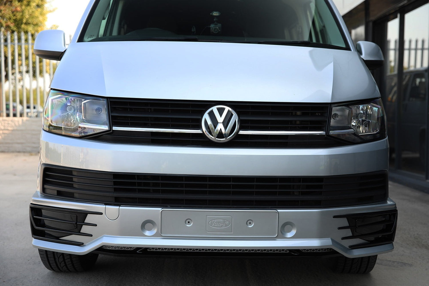 For VW T6 Transporter Front Sportline Spoiler and Splitter –  Painted & Ready to Fit | Front End Upgrade