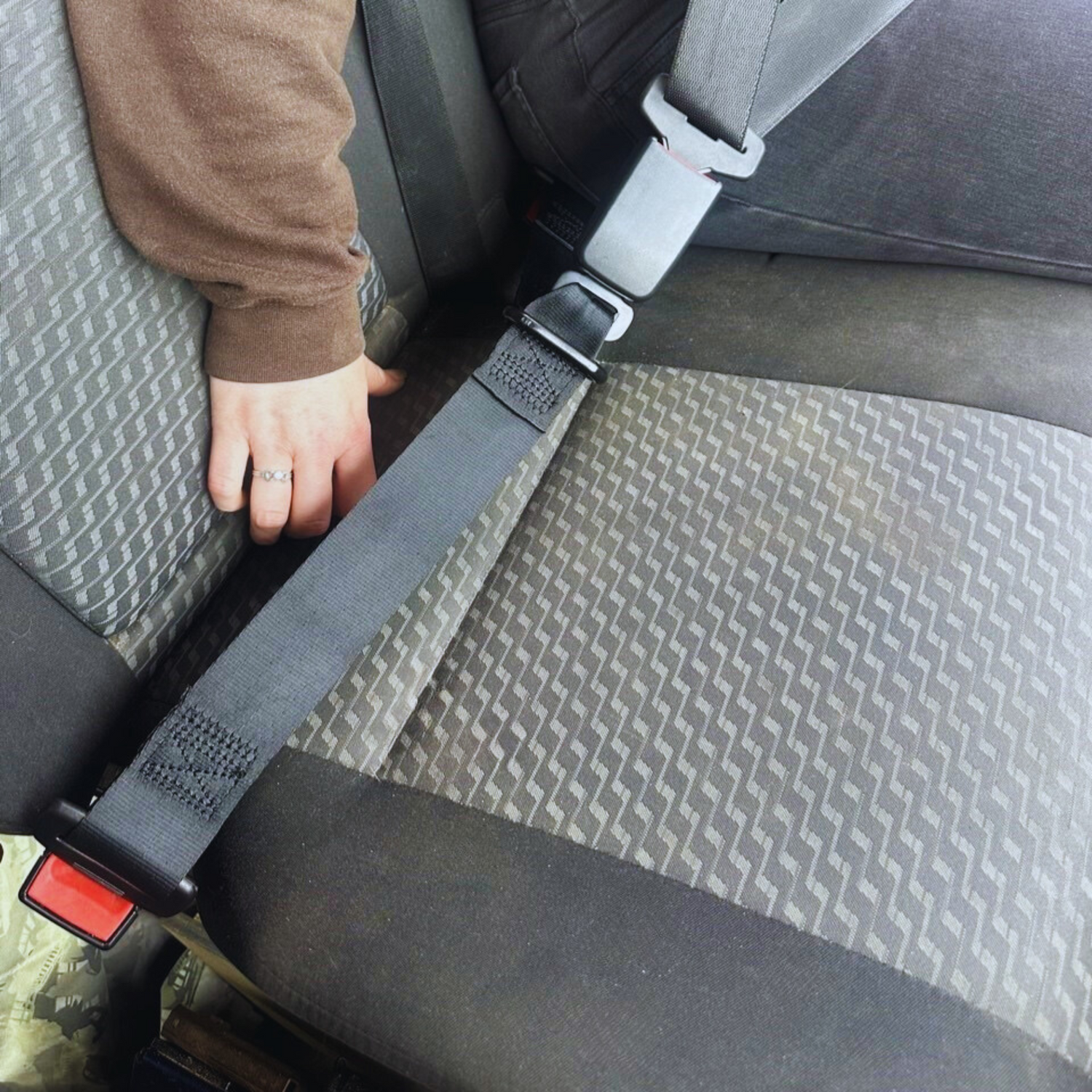 For VW Crafter Passenger Seat Belt Extension | Double Seat Middle Belt