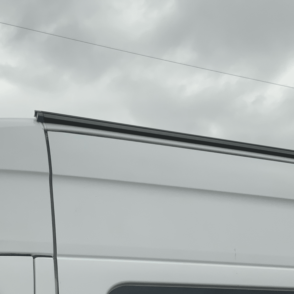 For VW Crafter Black Awning Rails - Ideal for Campervan Drive-Away Awn ...