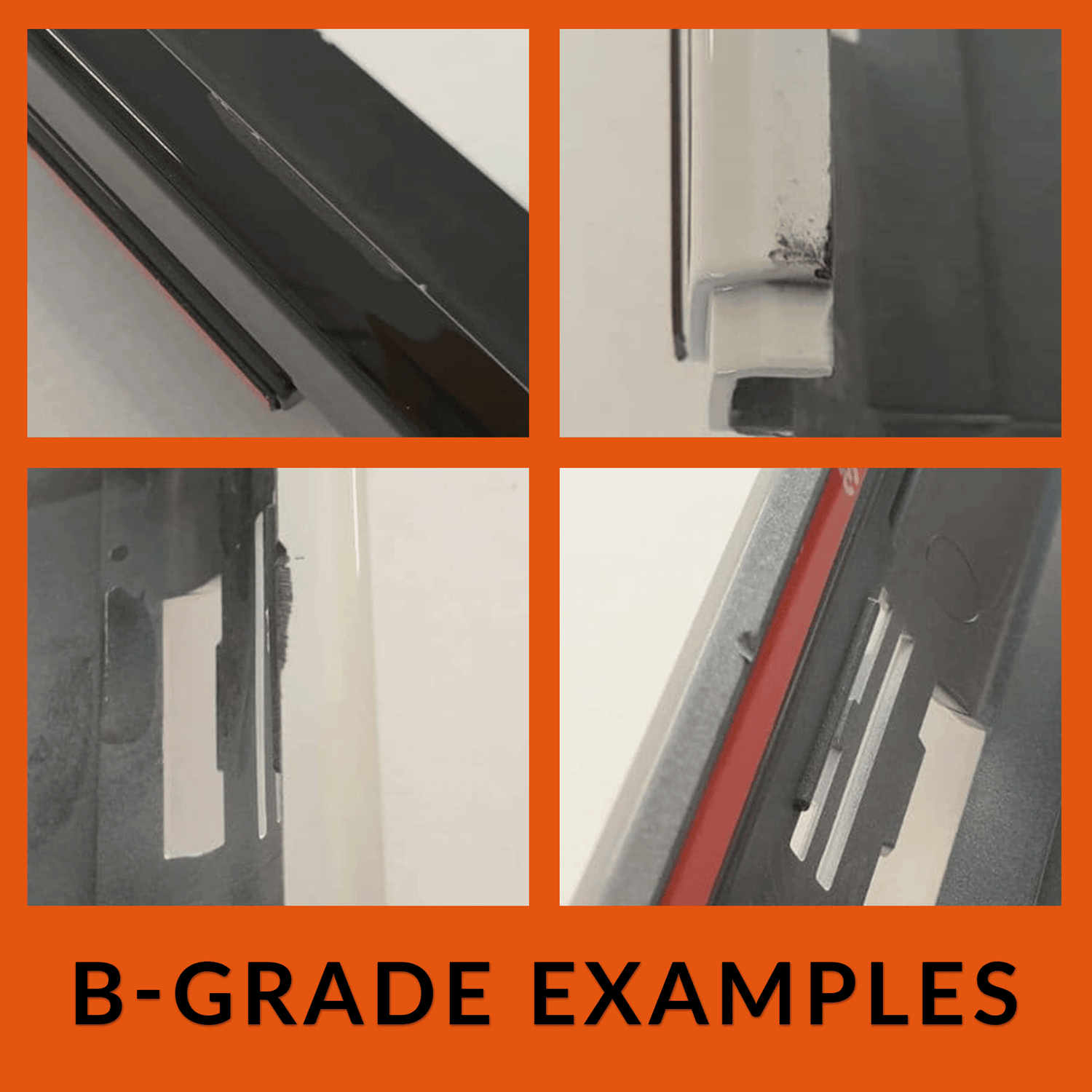 For VW T5, T5.1 SWB Side Skirts Deep Black Plastic Painted and Ready to Fit (B-Grade)