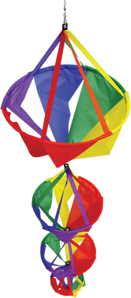 Basket spinner 4 basket windsock
