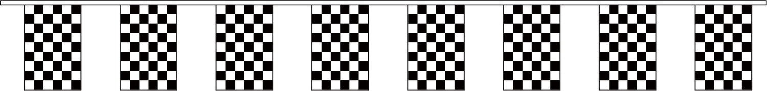Chequered bunting