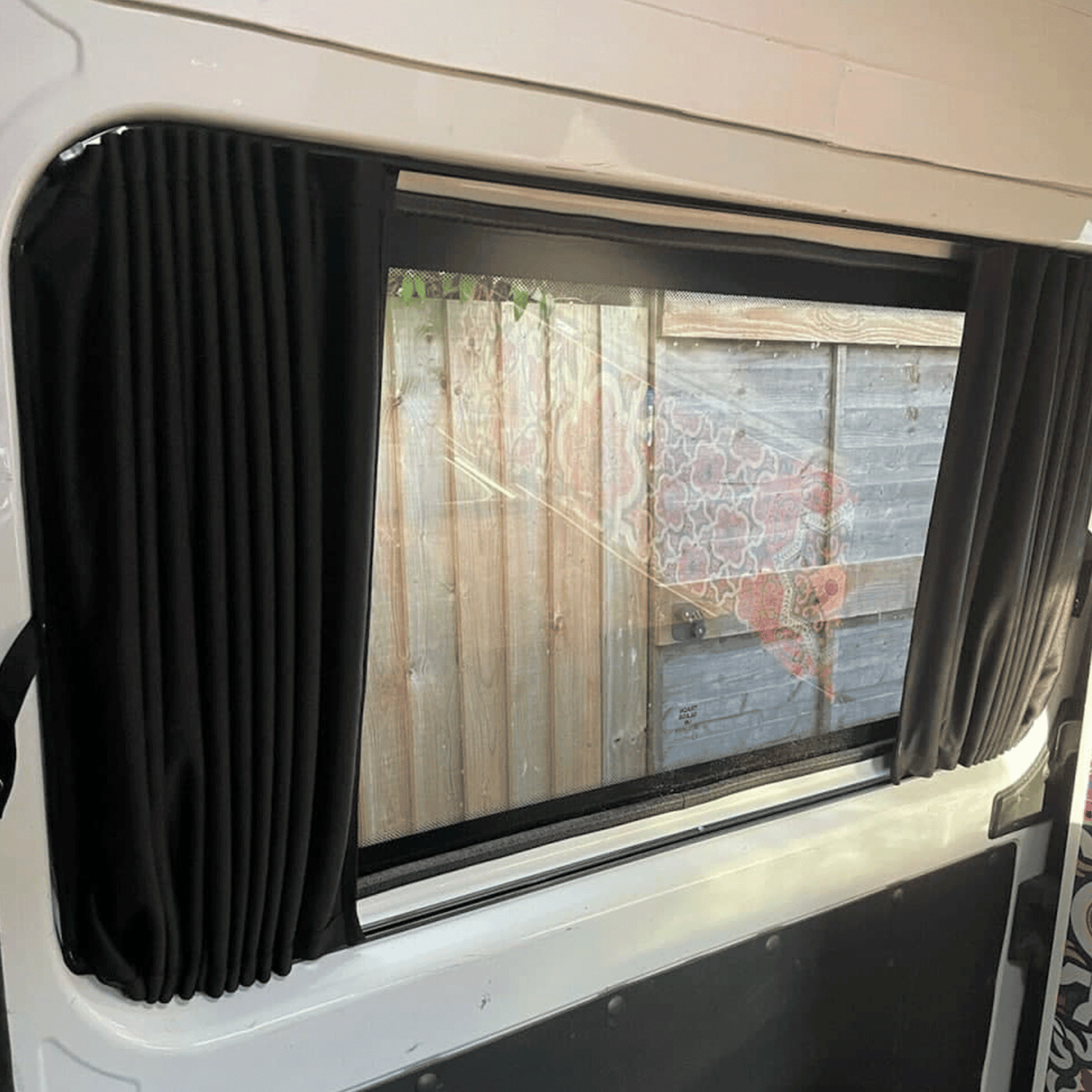 For Peugeot Boxer Premium 1 x Side Window Curtains | Van-X
