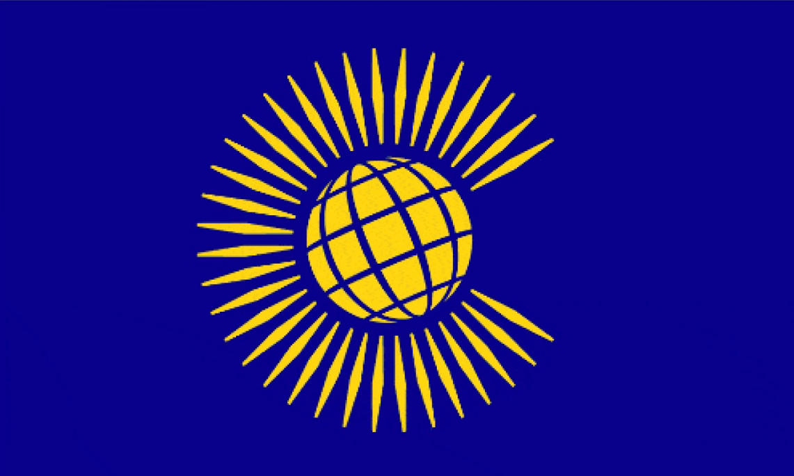 Commonwealth flag 5ft x 3ft polyester with eyelets