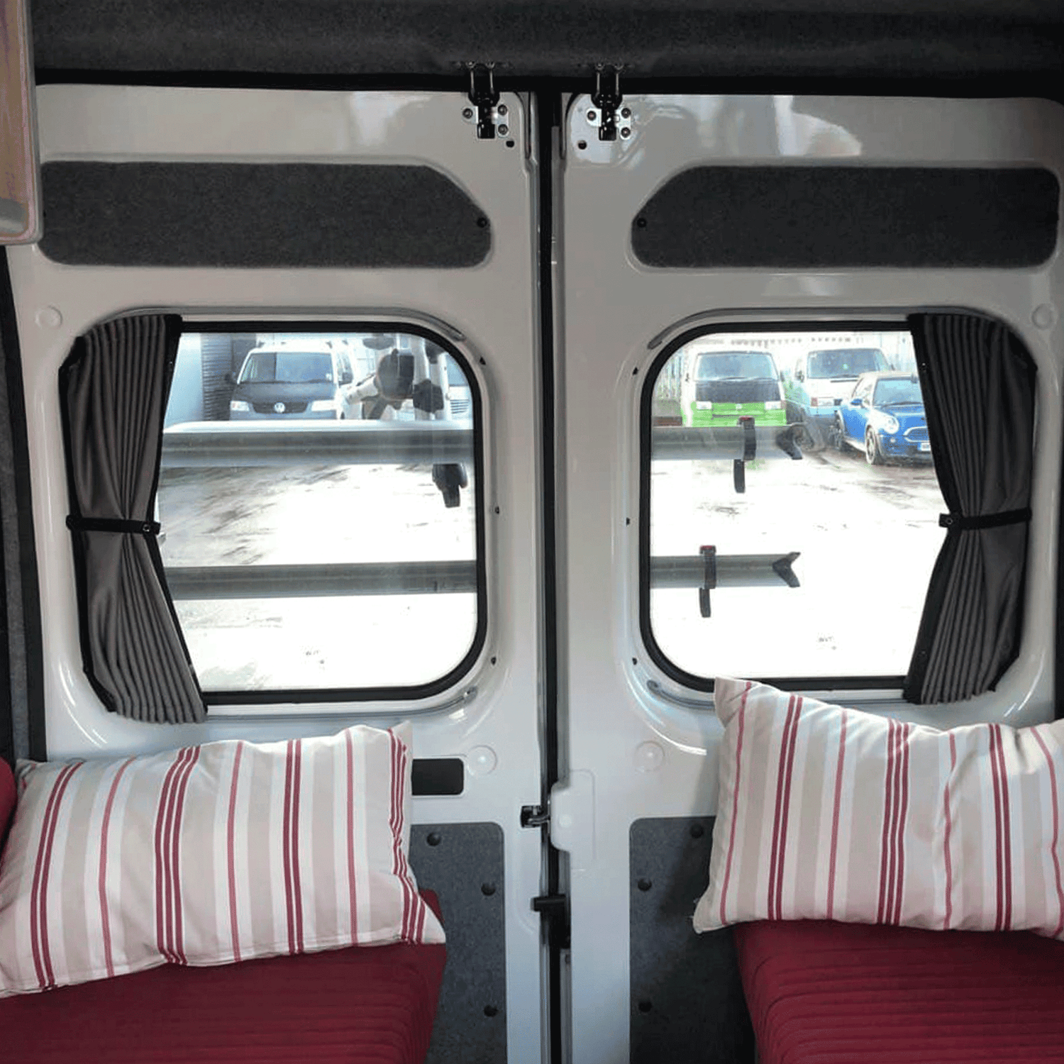 For Peugeot Boxer Curtain Kit For Barndoor Windows - Premium Quality Van Accessories by Van-X