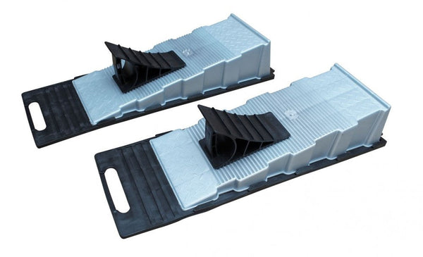 Eco combi ramp set levelling chocks for camper van and motorhome