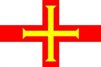 Guernsey flag 3ft x 2ft