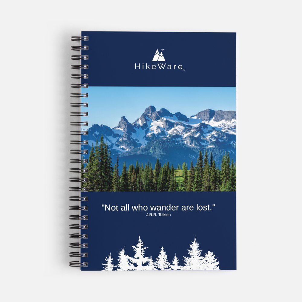 HikeWare Wirebound Notebook, A5