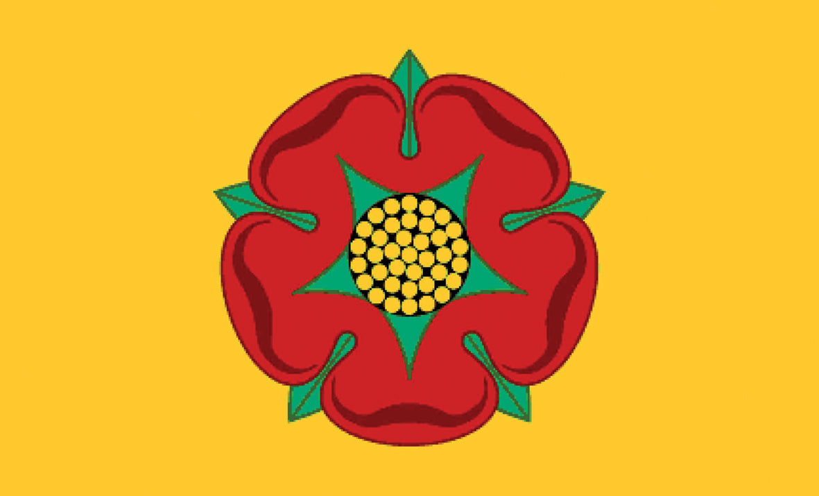lancashire flag new style 5ft x 3ft