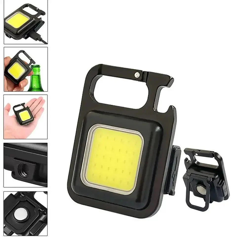 Multi-Functional LED Keyring Light