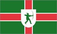 Nottinghamshire flag 3ft x 2ft