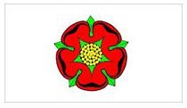 Lancashire flag old style 3ft x 2ft