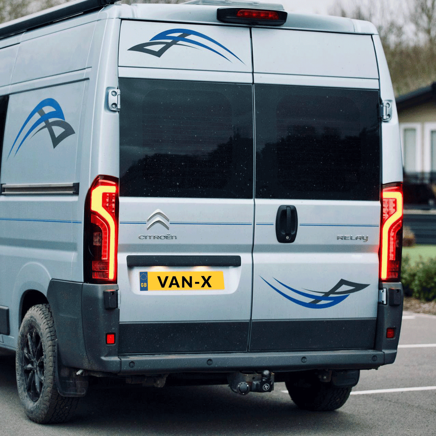 For Peugeot Boxer full LED Rear Lights Cluster, Tailight, Rear Light Unit, Replacement Smoked Light, Van-X, NEW