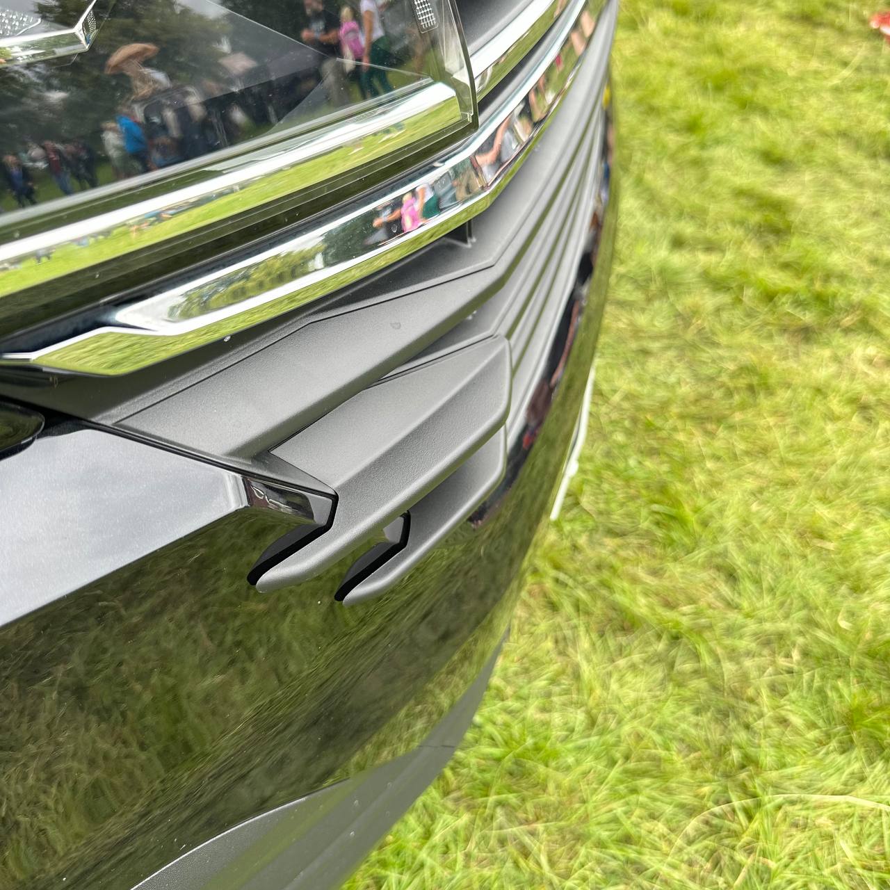 For VW T6.1 Front Grille Side Fins – Textured Finish (Set of 4) | Van-X Styling Upgrade