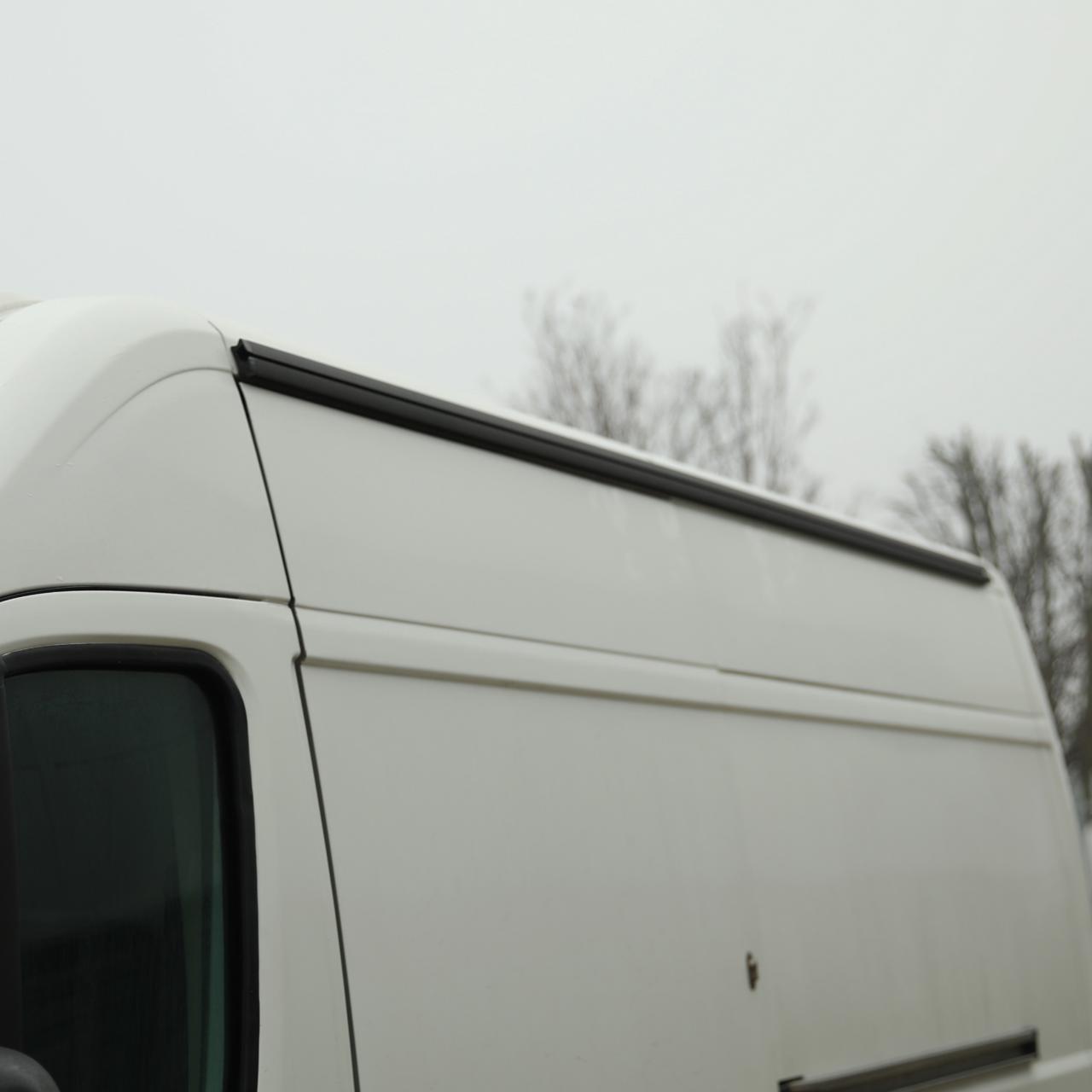 Peugeot Boxer Campervan Awning Rails (Black) - B-Grade - Collection Only