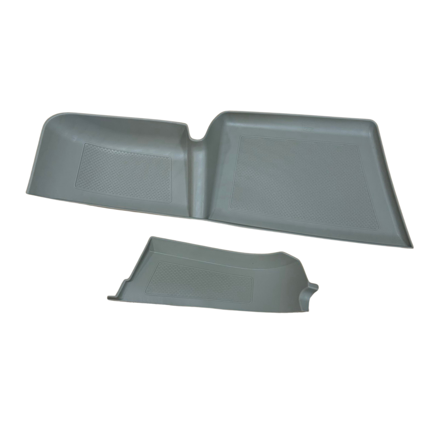 For Vauxhall Movano Lower Dashboard Rubber Inserts/Mats Light Grey autotrail motorhome, camper