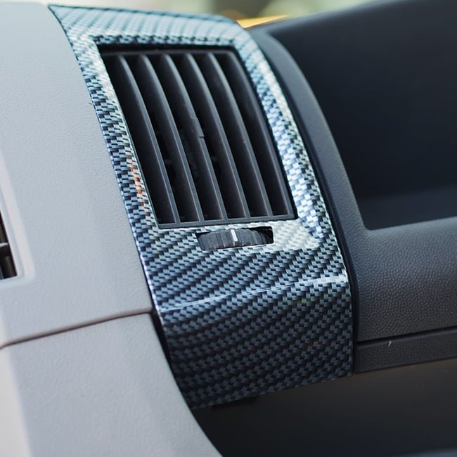 For Citroën Relay Silver Carbon Dashboard Air Vent | Stylish & Durable Interior Upgrade