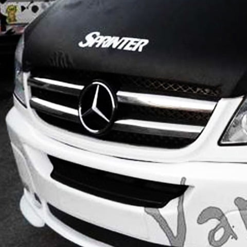 For Mercedes Sprinter MK3 Front Grille (4 Pcs) Stainless Steel | Van-X