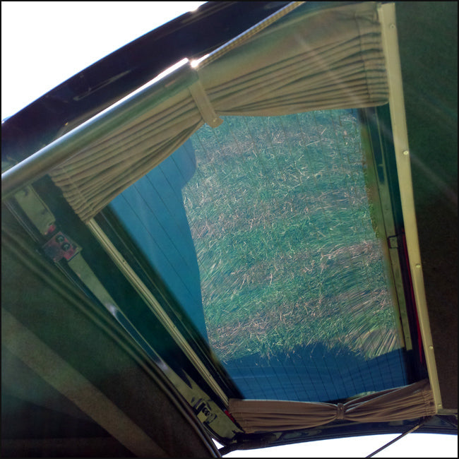 For Mazda Bongo Tailgate Curtain & Blind – Eco-Line Single Colour for Campervans | Van-X