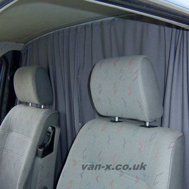 For Vauxhall Movano Campervan & Motorhome Cab Divider Curtain with Rail