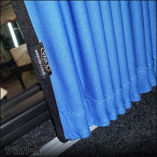 For VW T5 Transporter Van Conversion Premium Curtains - Black/Blue - CREATE YOUR OWN BUNDLE! Van-X
