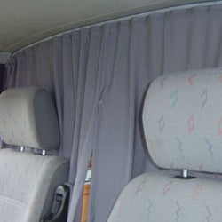 For Transit MK6 & MK7 Cab Divider Curtain Kit with Rail | Premium Quality Divider for Transit MK6 & MK7 Van, Easy Install & Durable - Van-X