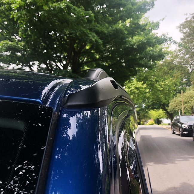 For VW T5 Awning Rails (Black) – B-Grade - Collection Only