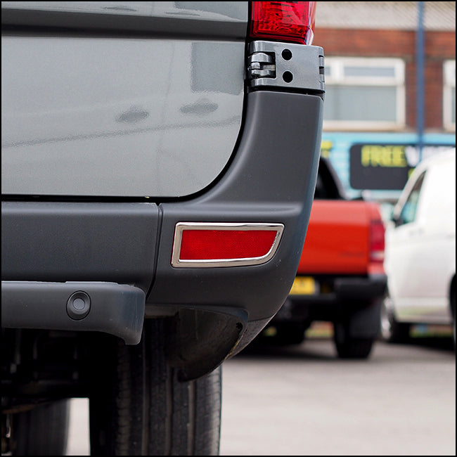 For VW Crafter Rear Bumper Reflector Trims | Van-X
