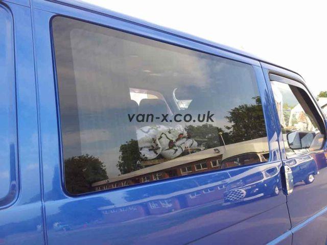 For VW T4 Transporter Fixed Side Window Smoked Glass | Van-X