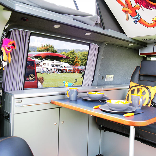 For Ford Transit MK7 Premium 1 x Side Window Curtains Campervan Conversion Parts Van-X