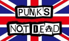 Punks not dead flag 3ft x 2ft