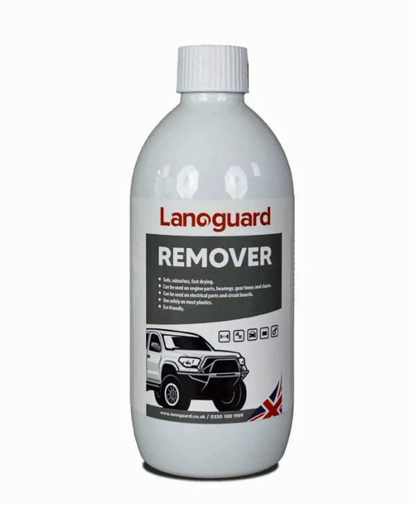 Lanoguard overspray remover and gun wash